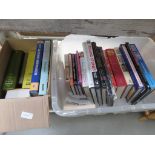 2 boxes of books