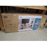 Boxed TV stand, shelves (af)