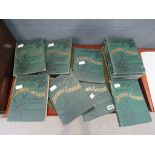 Set of seven illustrated dictionaries of gardening