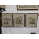 3 Chinese landscape prints