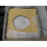 Box containing plywood panels (a/f)