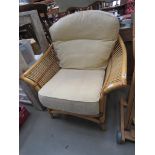 Bamboo lounge chair