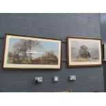 2 David Shepard signed prints including March sunlight