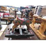 (5) Painted rocking horse