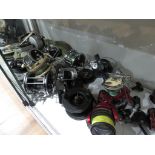 Large quantity of fishing reels