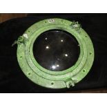 Metal ornamental porthole