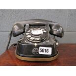 Old fashioned dial-in type telephone
