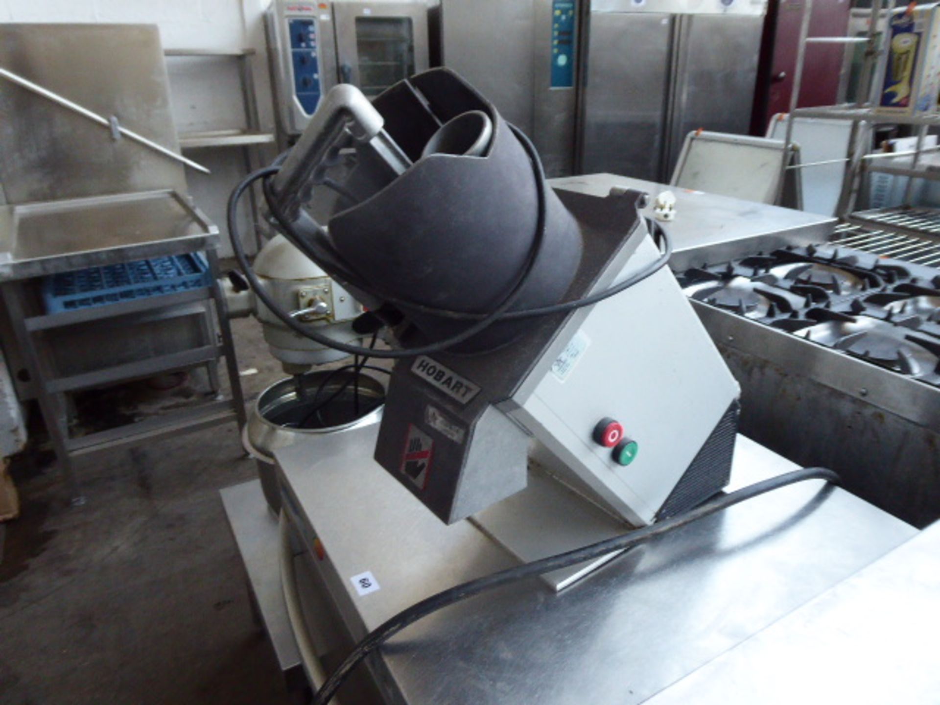 Hobart VPU-200 veg prep machine (FAIL)