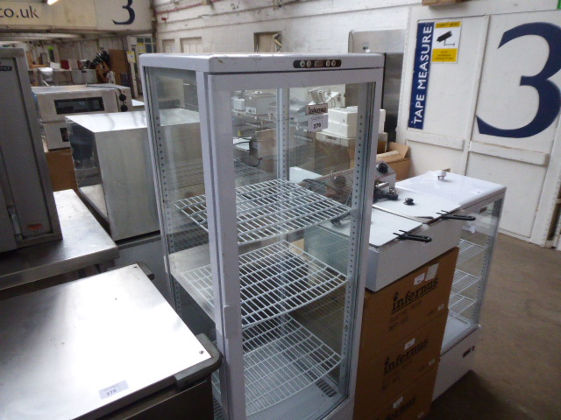 (TN18) 50cm Infernus refrigerated display cabinet (Gas R600A)