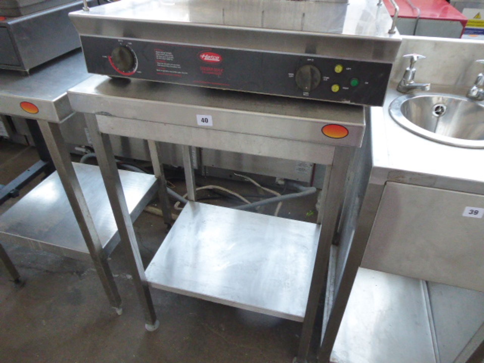 60cm stainless steel preparation table