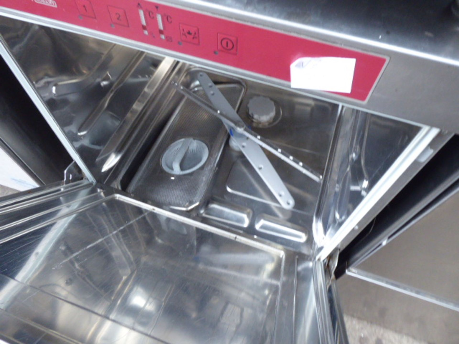 60cm Hobart Bar Aid under counter drop front dishwasher model BarAid 800S - Image 2 of 2