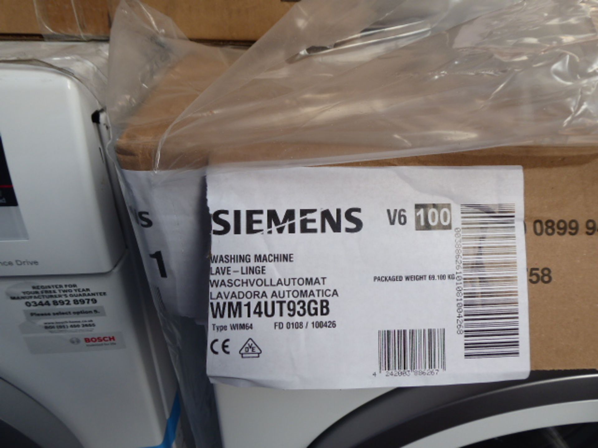 WM14UT93GBB Siemens Washing machine - Image 3 of 3