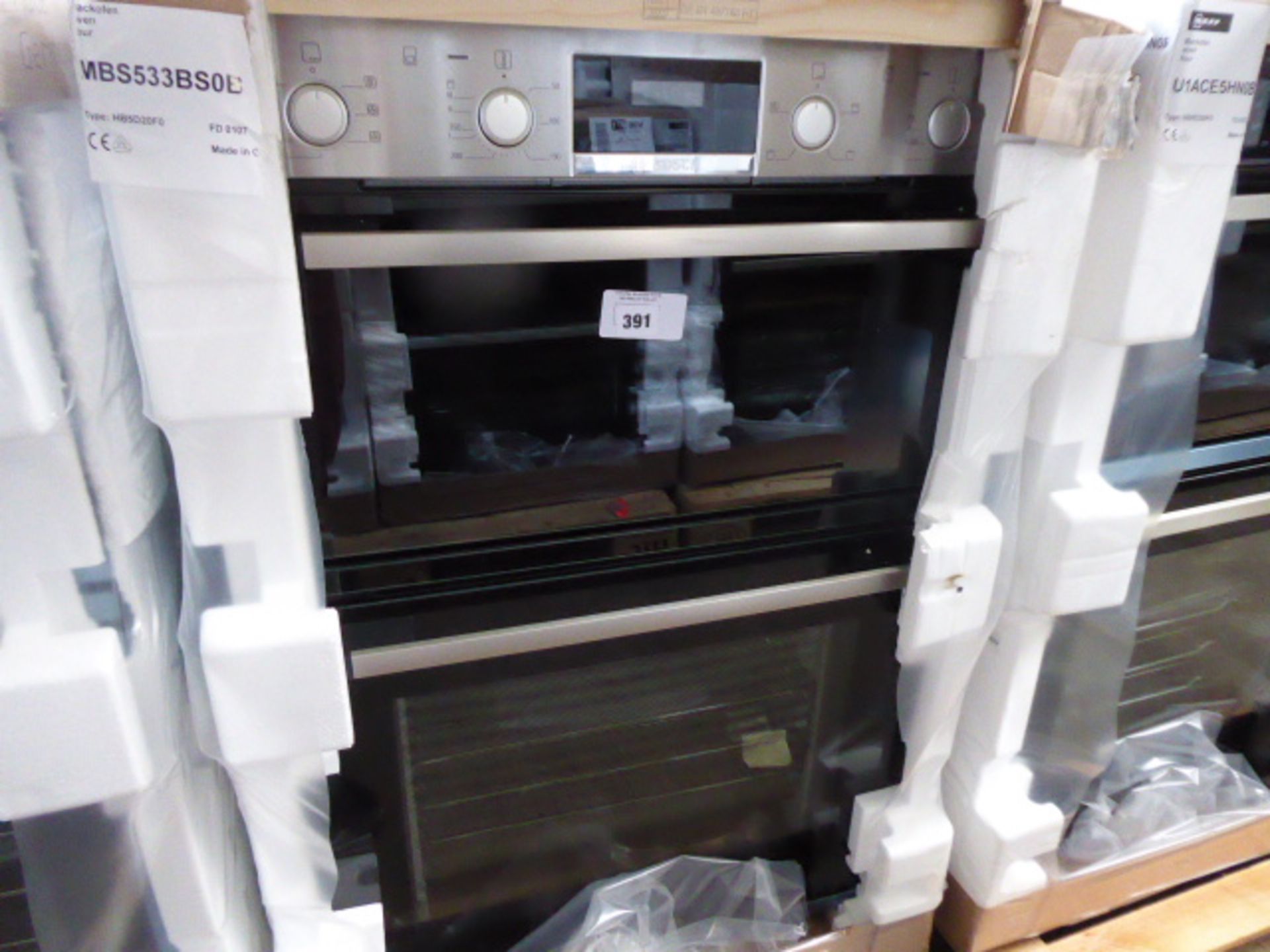 MBS533BS0BB Bosch Double oven