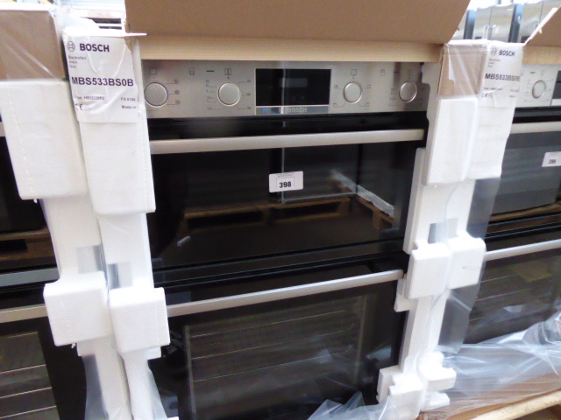 MBS533BS0BB Bosch Double oven