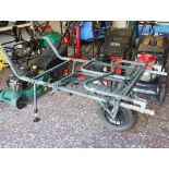 Fishing tackle trolley