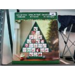 (1211) Boxed advent tree calendar