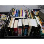 Crate of various books