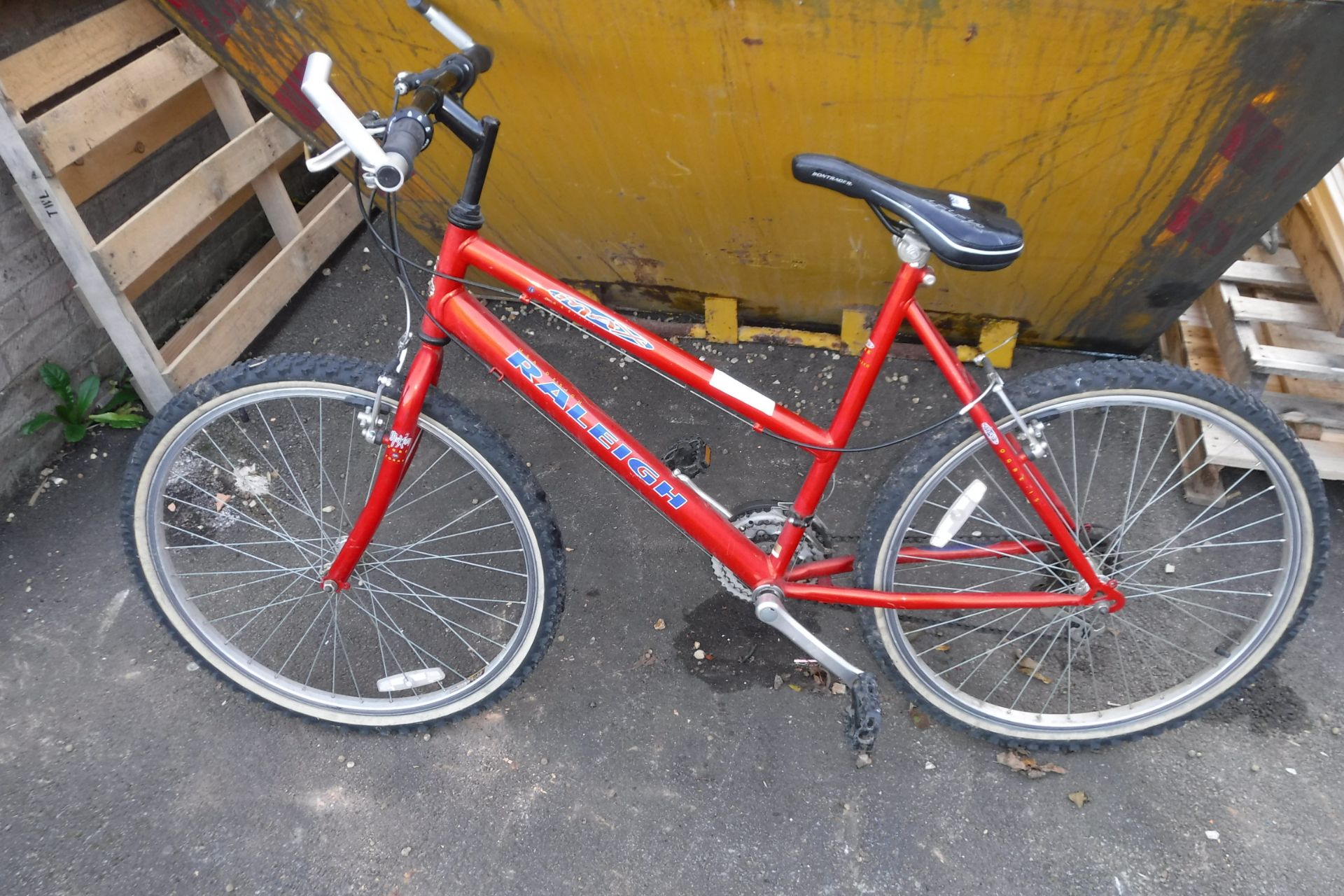 Raleigh Max USA Design mountain bike in red
