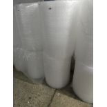 2 rolls of bubble wrap