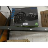 Logitech G923 True Force steering wheel and pedal set