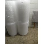 2 rolls of bubble wrap