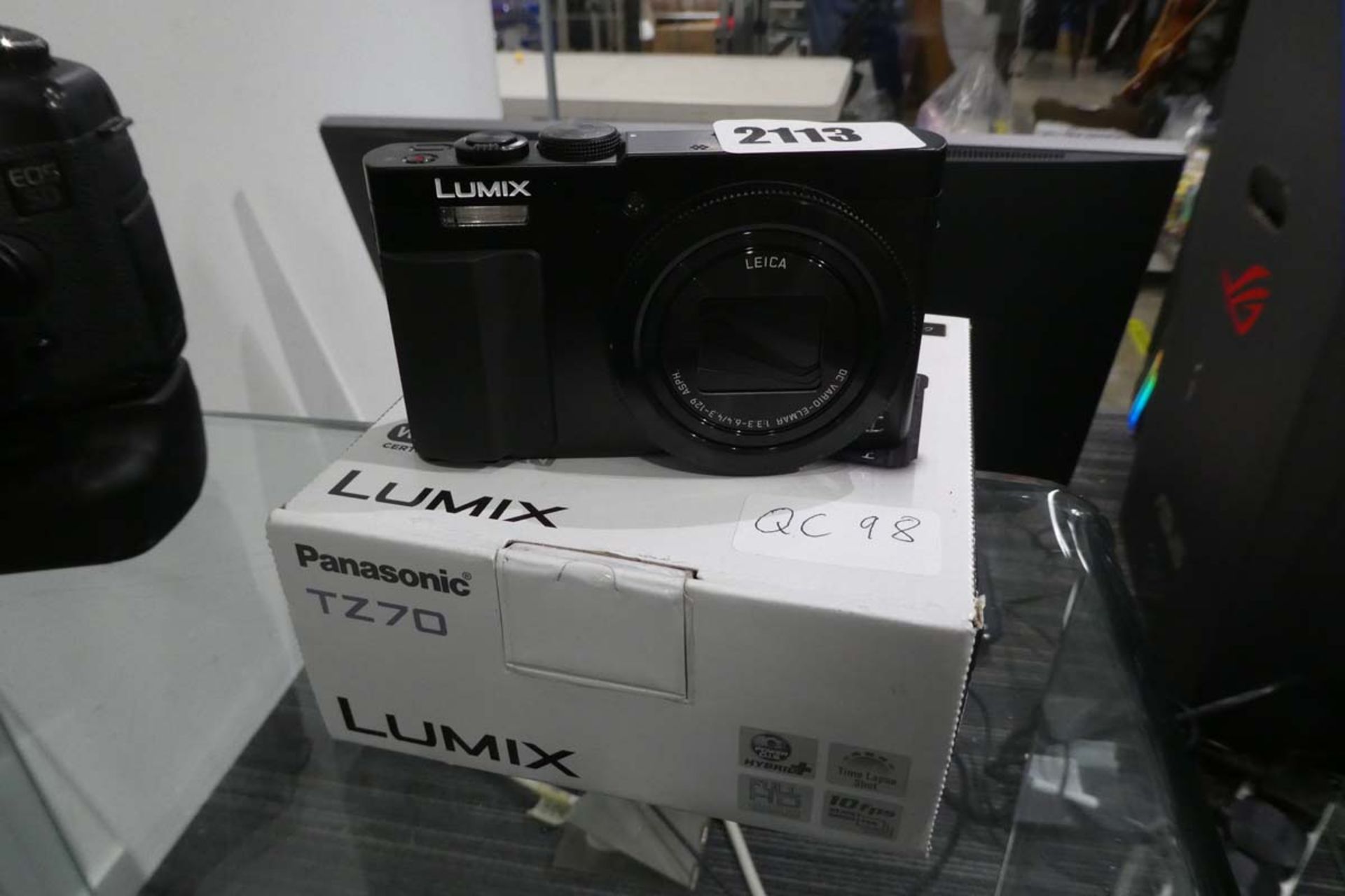 Panasonic TZ70 camera with box