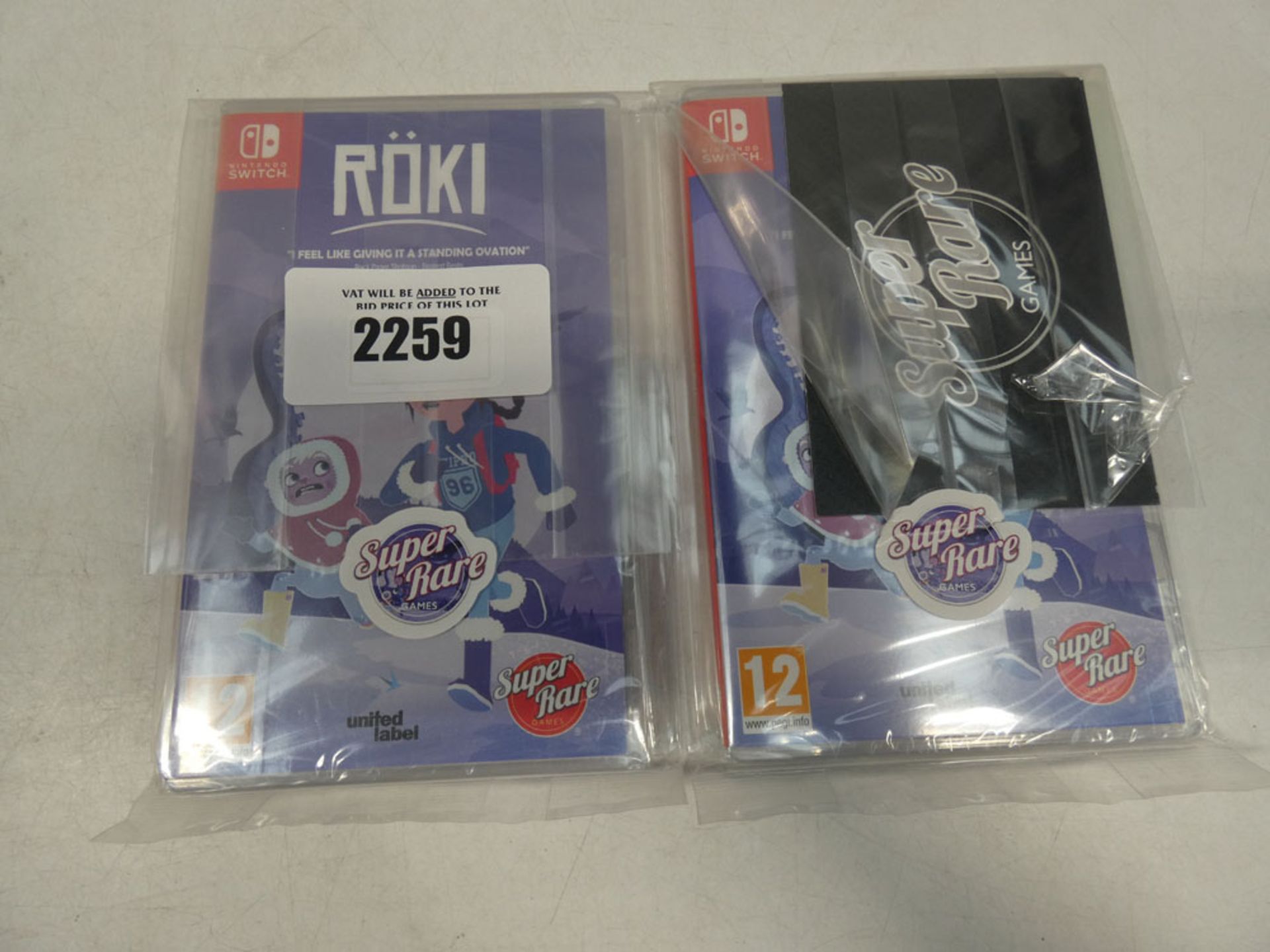 2x Roki 'Super Rare' Switch games