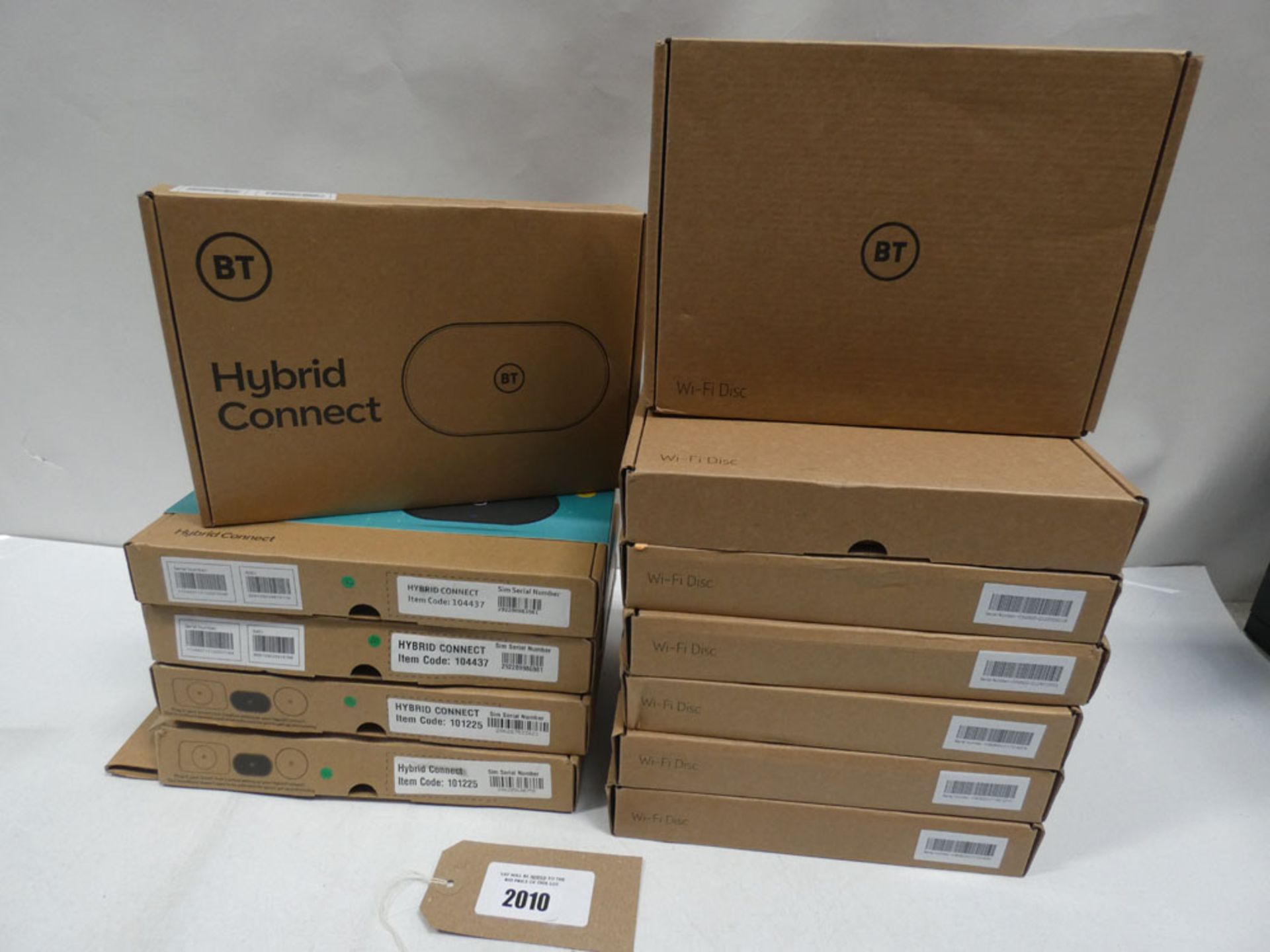 7x BT WiFi Discs and 5x BT Hybrid Connects