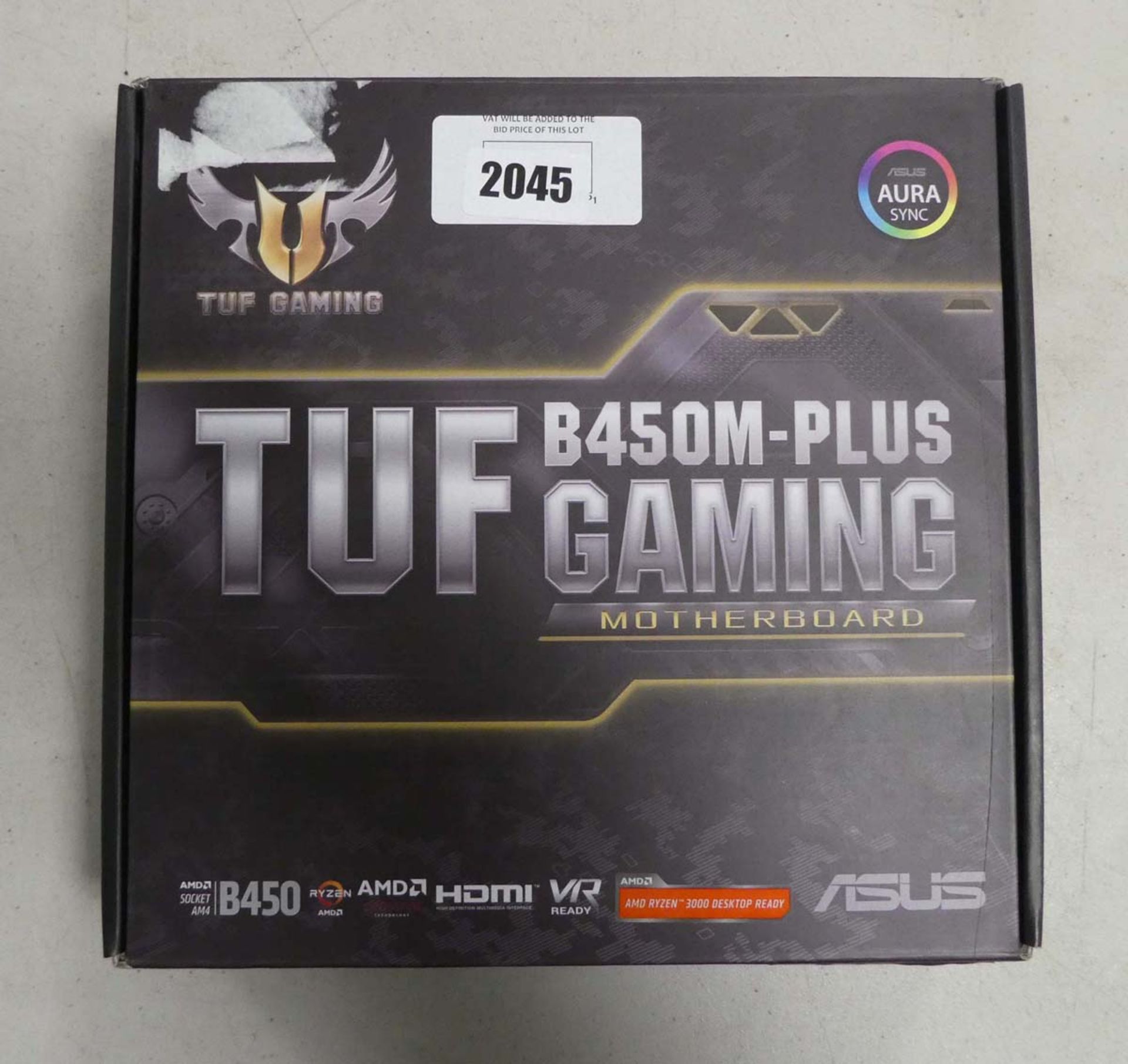 Asus TUFB450M motherboard in box