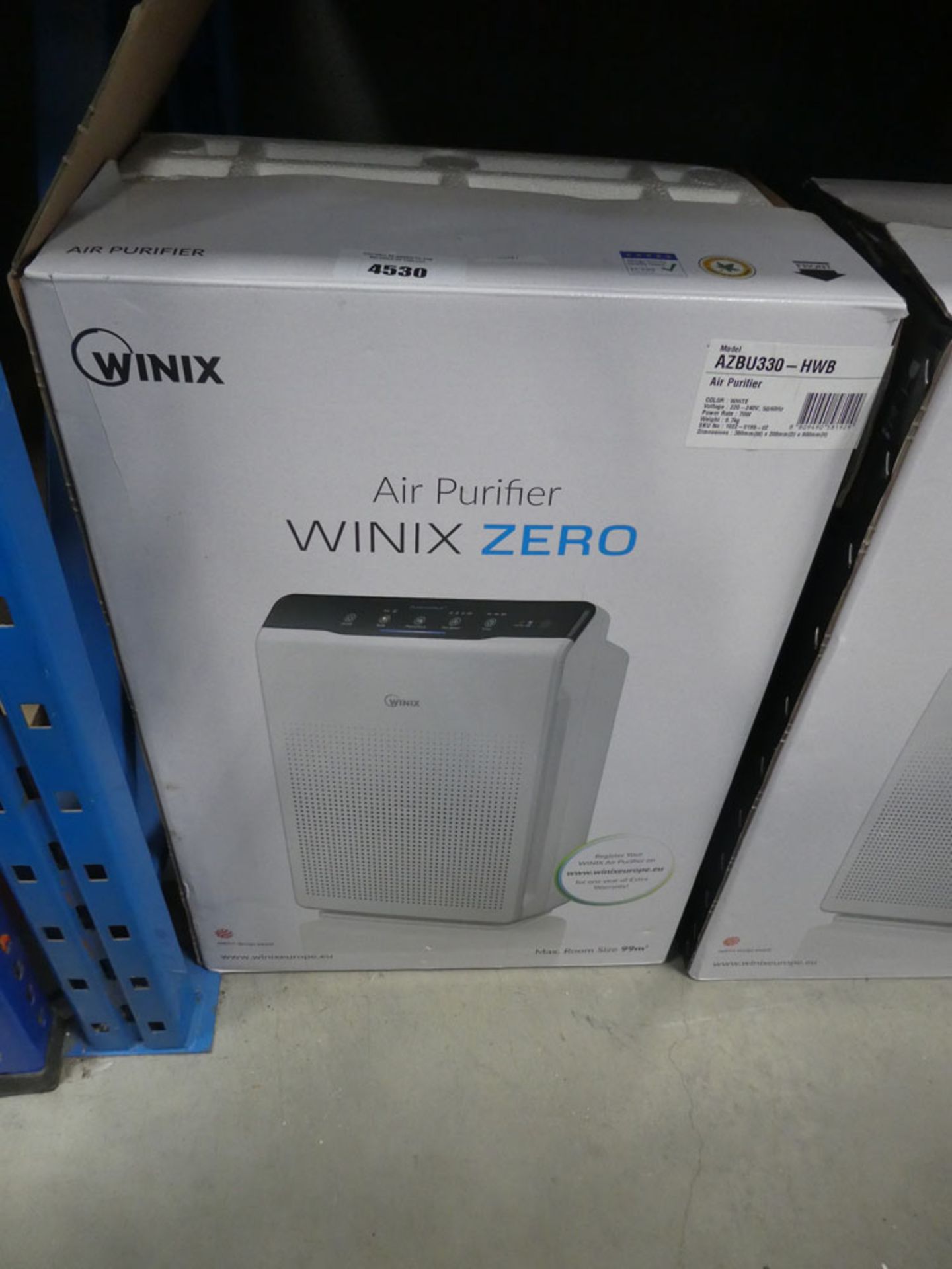 Winix boxed air purifier