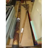 Didgeridoo plus lacrosse stick