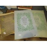 3 horticultural folios