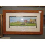 Framed and glazed prints, St. Andrews the old course