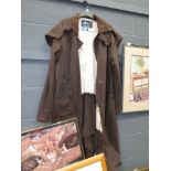 Wazed gentlemen's country coat