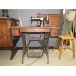 Singer treadle sewing machine