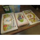 5681 3 Boxed nursery sets