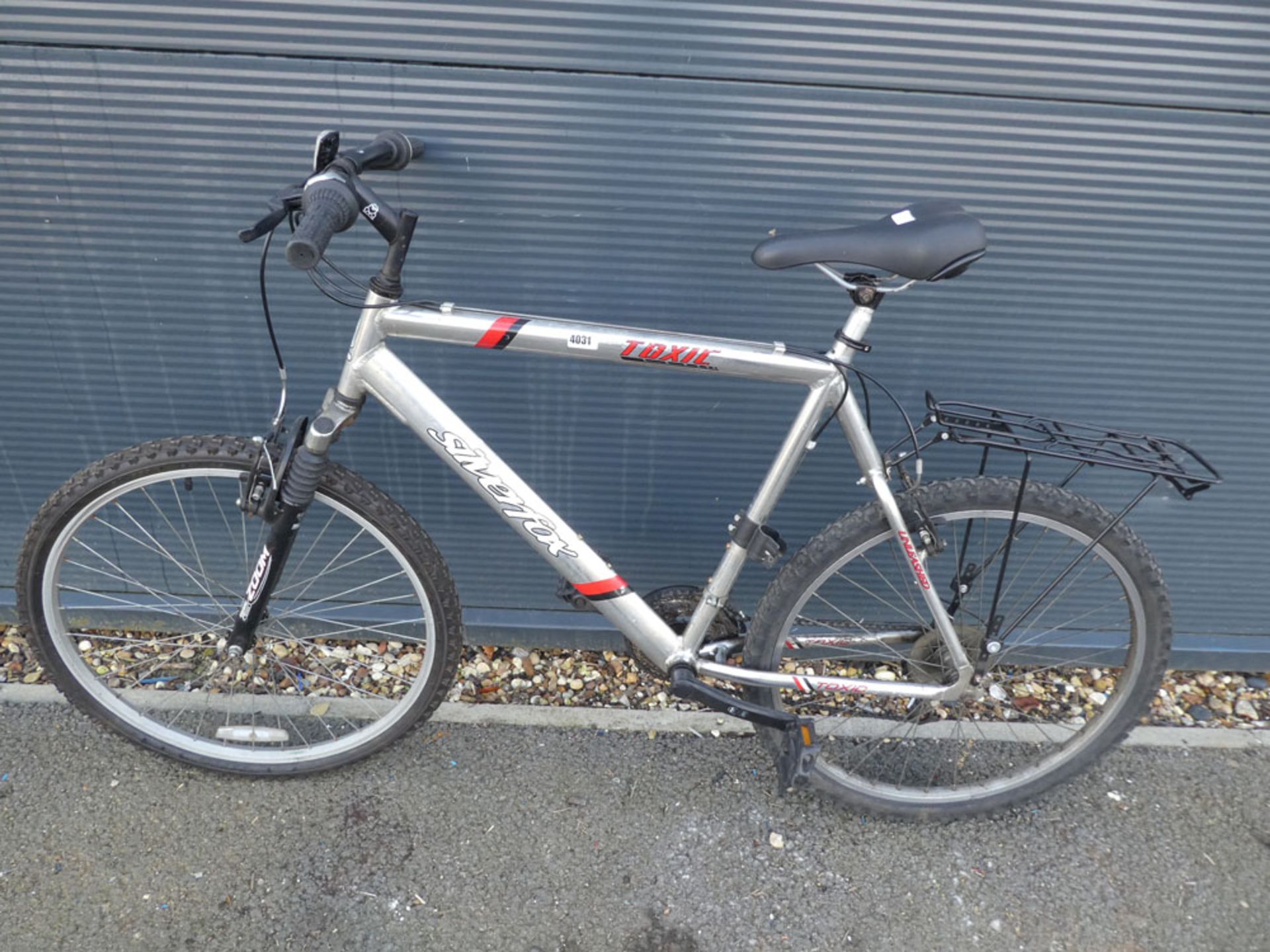 Silverfox silver gents mountain bike