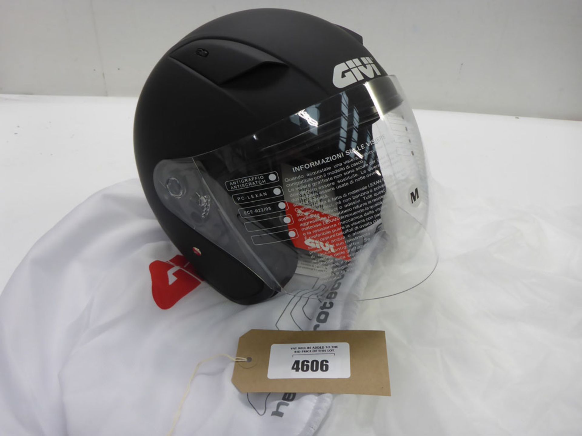 Givi Tweet mat black motorcycle helmet Size M