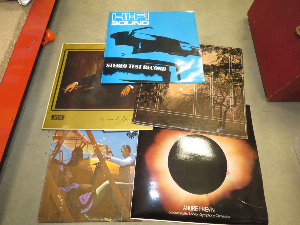 Box containing vinyl records - Bild 2 aus 2