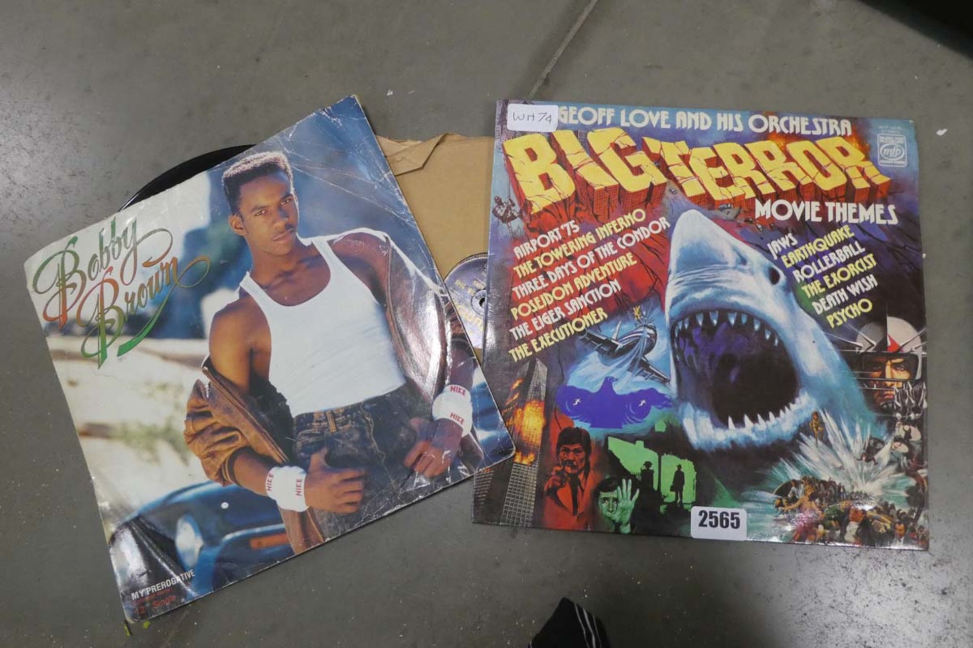 Various collectable LP's inc. copy of Big Terror movie themes