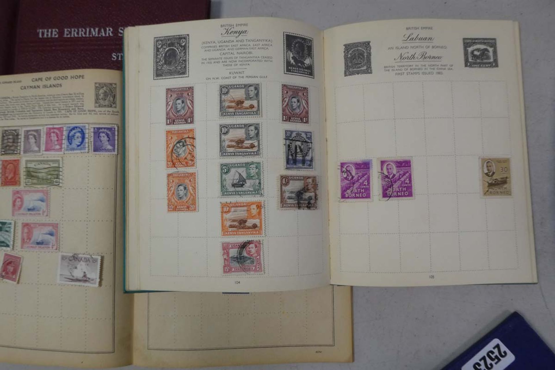 3 stamps albums inc. Satellite world postage stamp album - Image 2 of 2