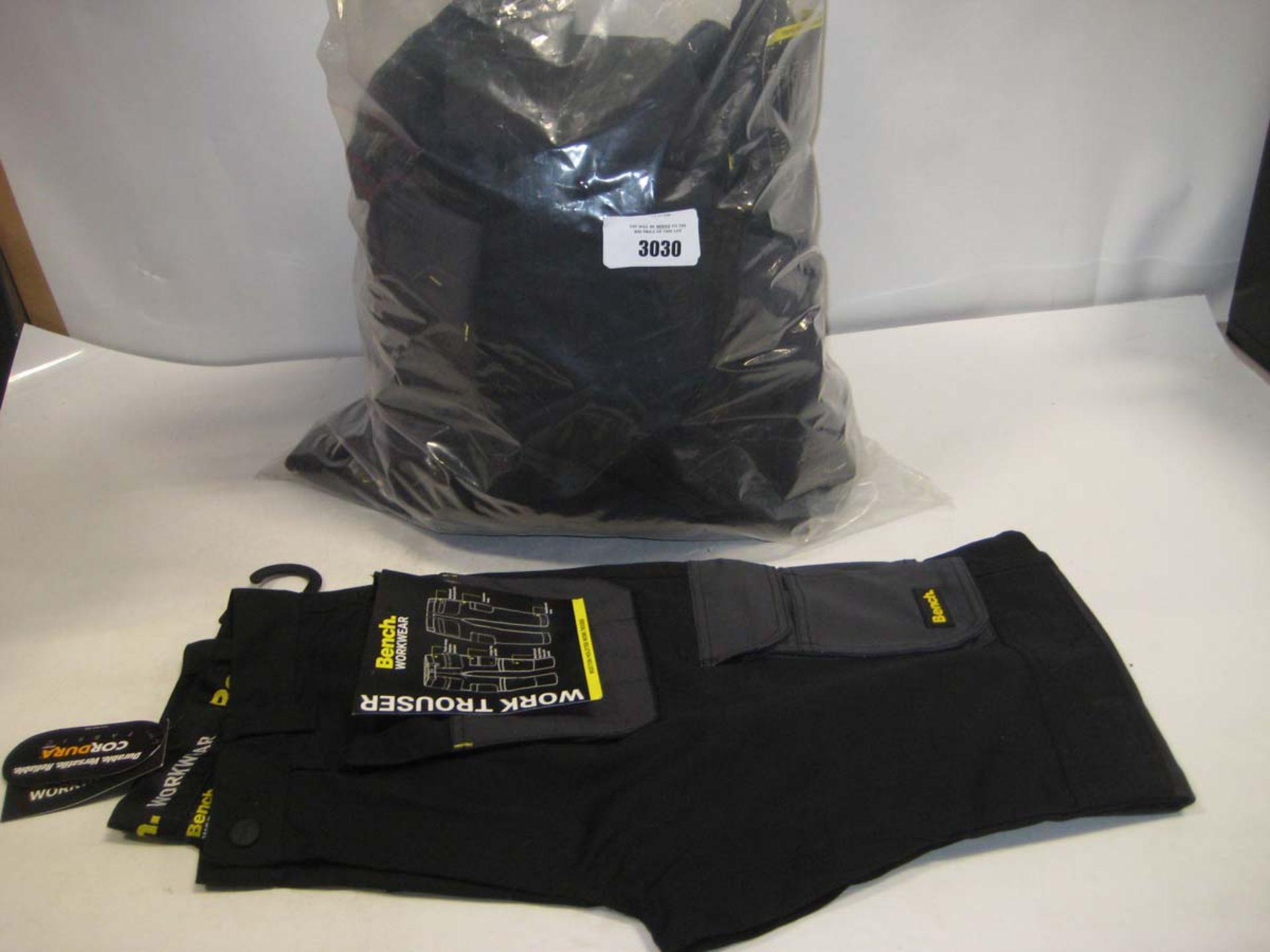 Bag containing approx. 12 Bench work trousers