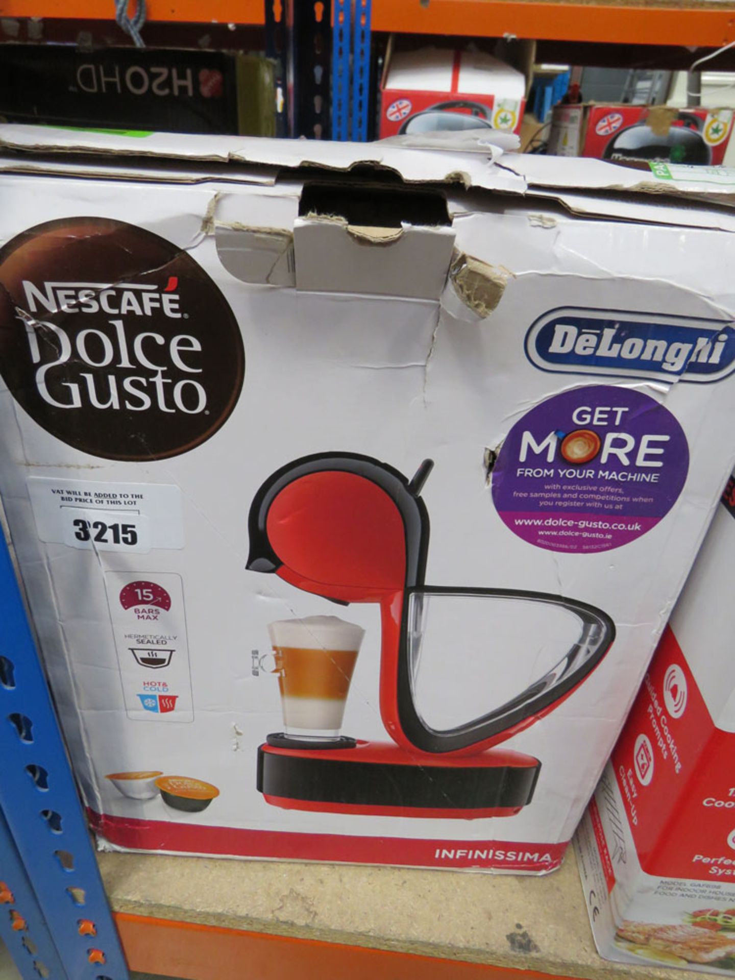 3215 - Nescafe Dolce Gusto Infinissima coffee machine