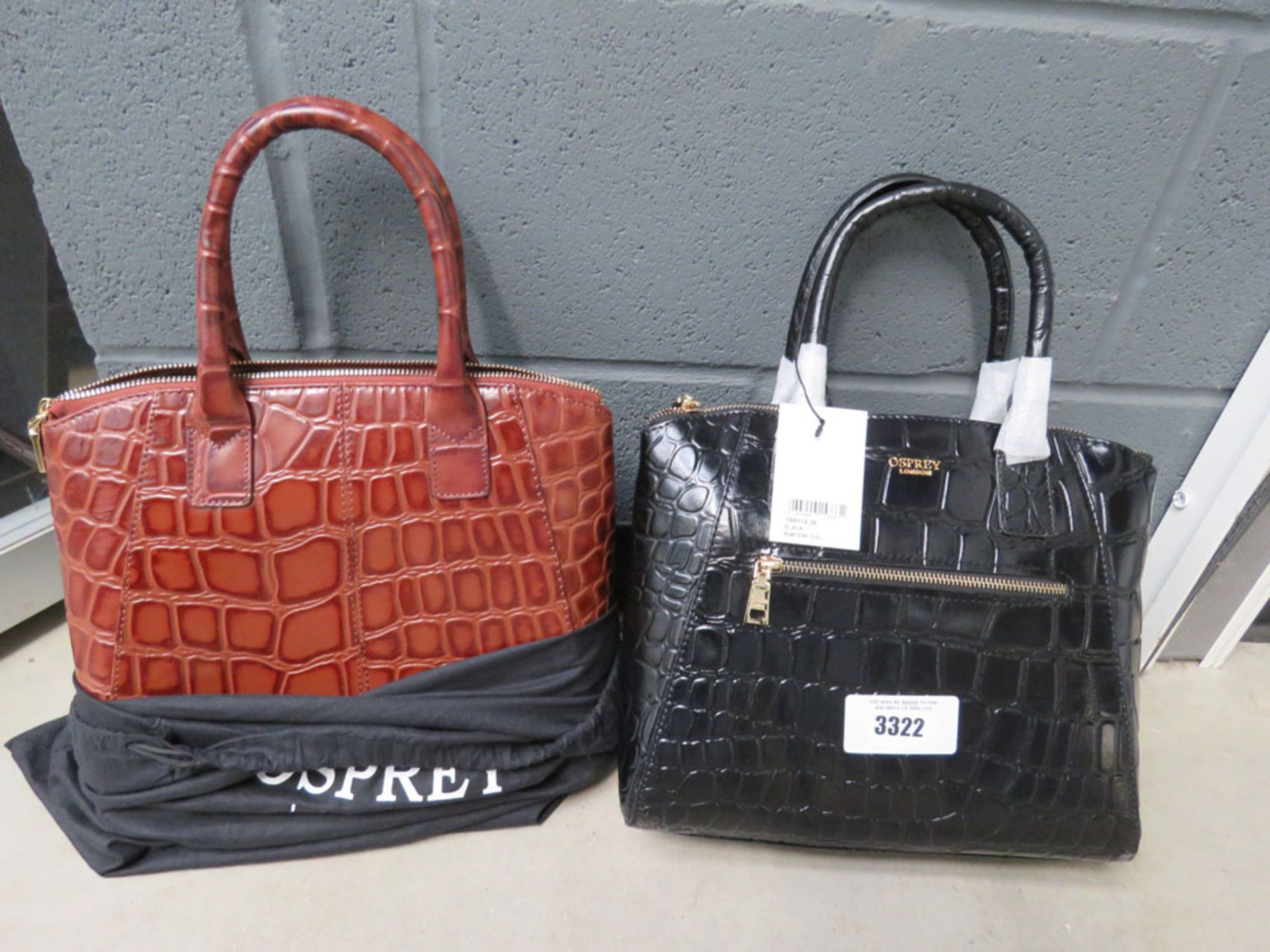 2 Osprey London handbags