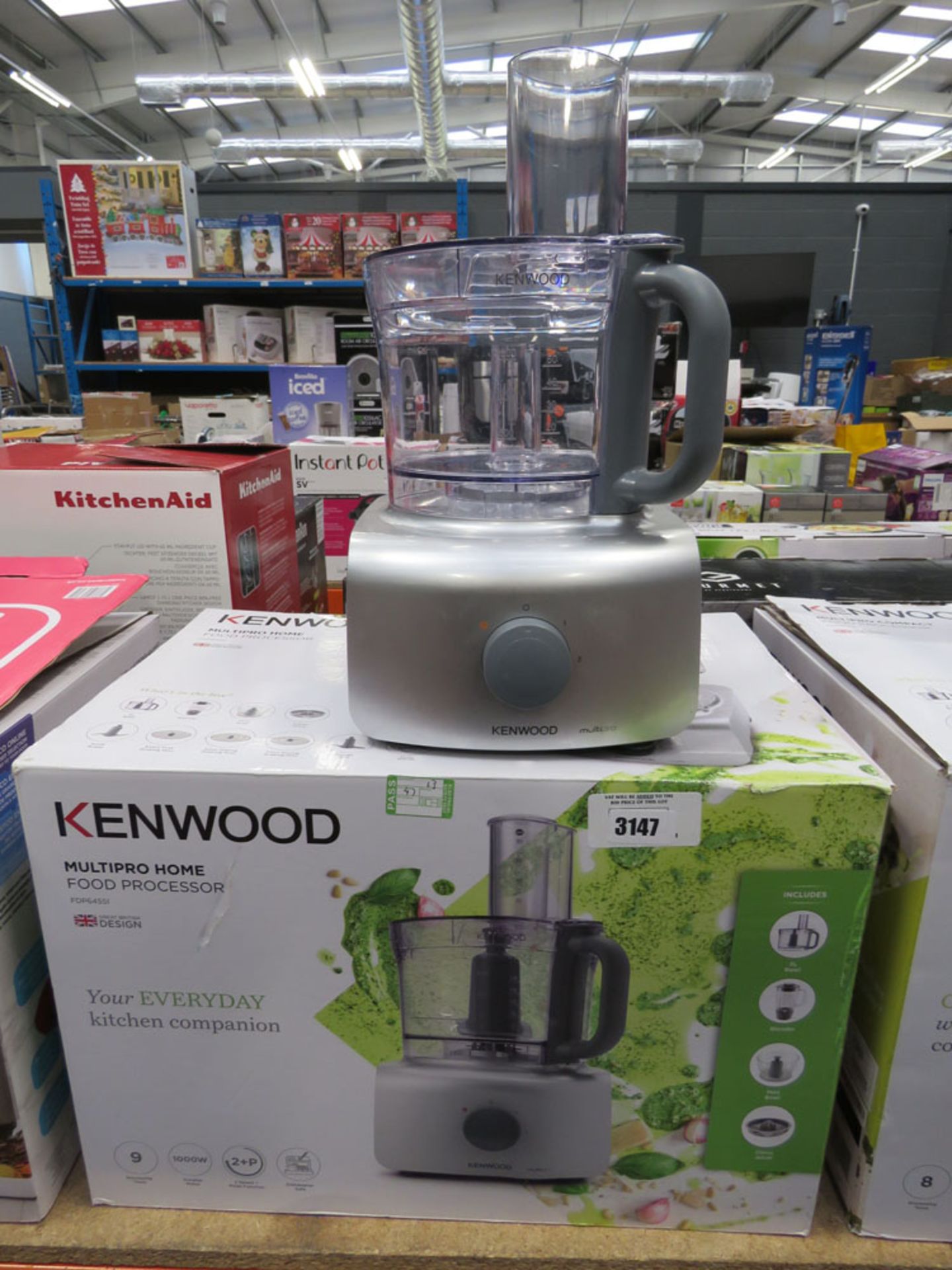 (TN13) Kenwood MultiPro Home food processor with box