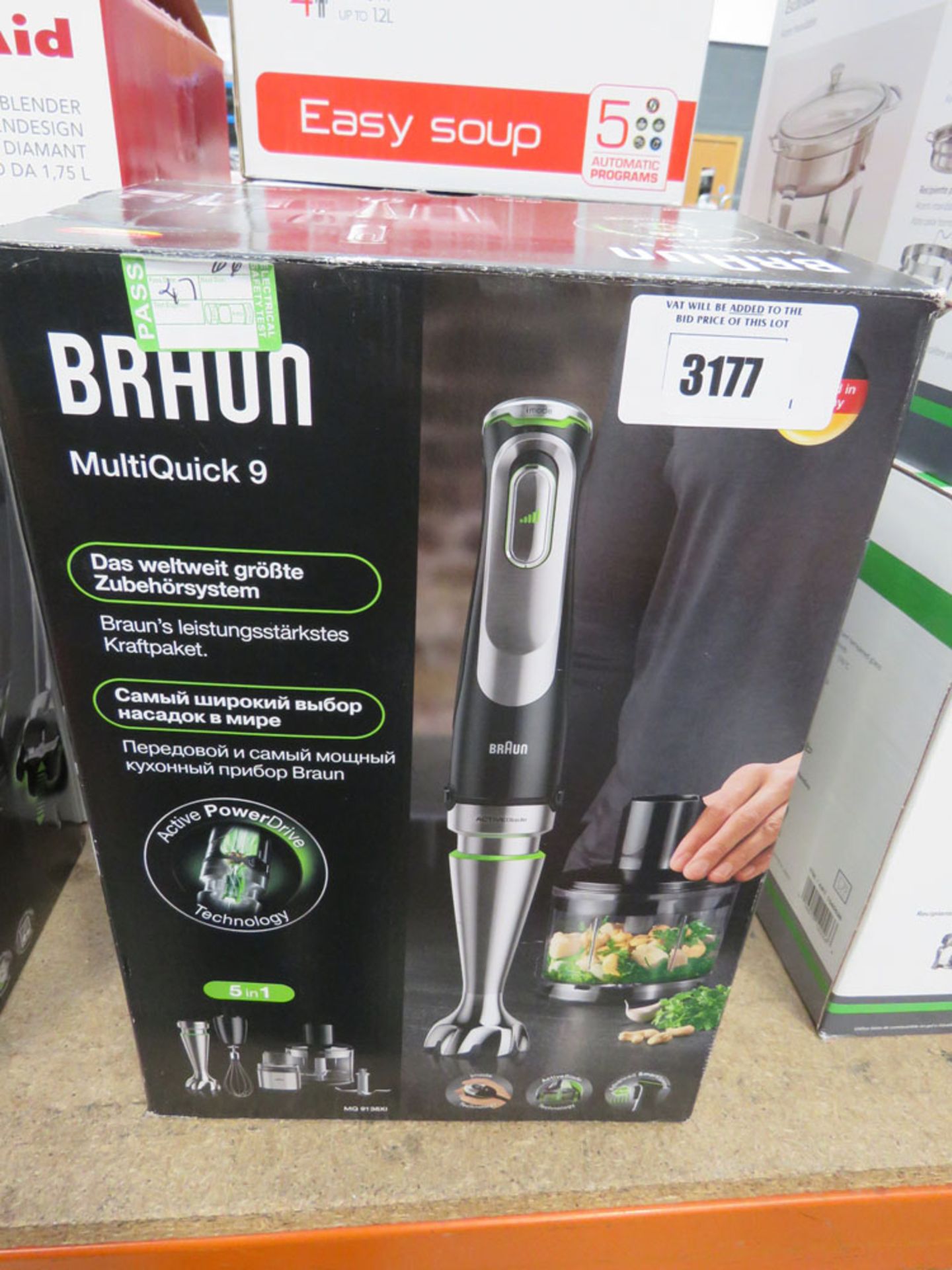 (TN66) Braun Multi Quick 9 hand whisker with box - Image 2 of 2