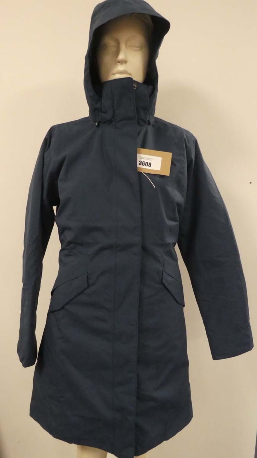 Patagonia ladies 3in1 vosque parka jacket in tidepool blue size medium