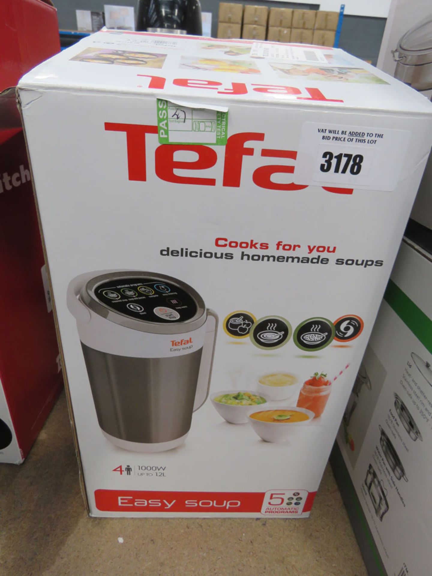 (TN18) Tefal easy soup maker with box - Image 2 of 2