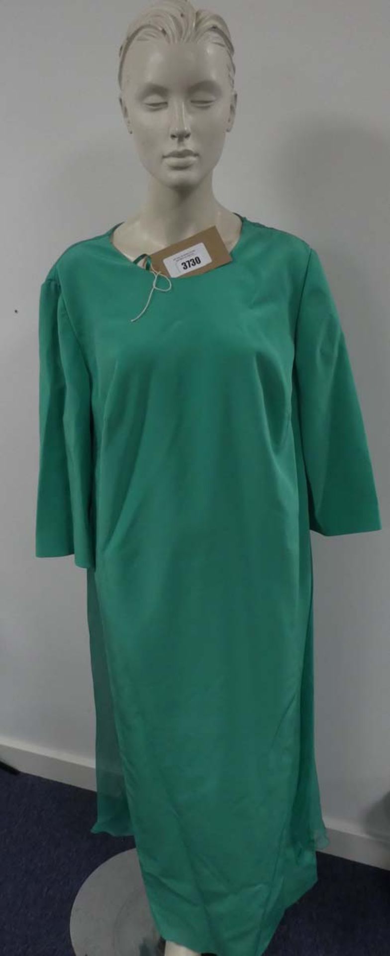 Teresa Ripoll green dress, size 46 (some signs of wear)