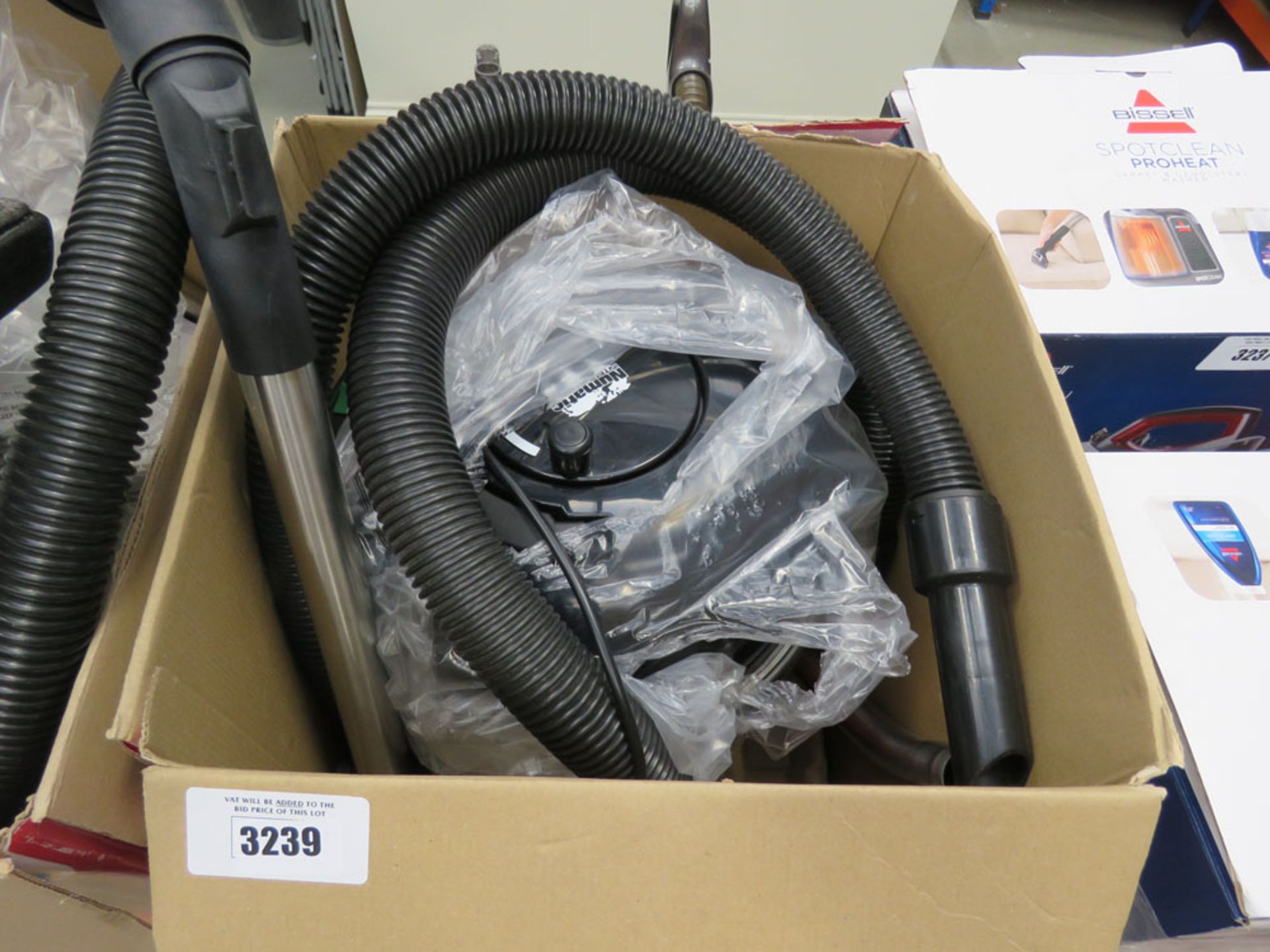 Henry Micro vacuum cleaner with box, pipe and pole
